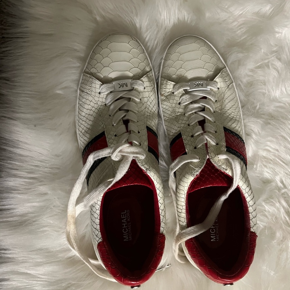 Micheal snake skin sneakers